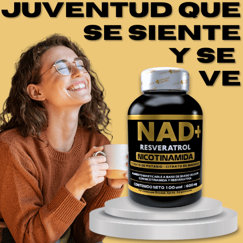 NAD + RESVERATROL 1500 MG (2 x 139 soles)