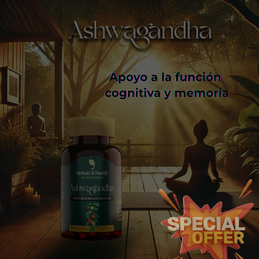 ASHAWAGANDHA 2 X 135 SOLES