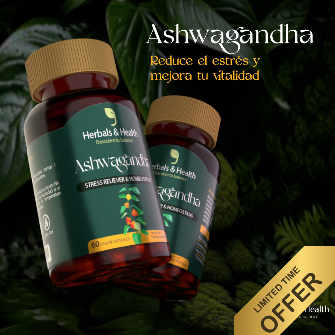ASHAWAGANDHA 2 X 135 SOLES