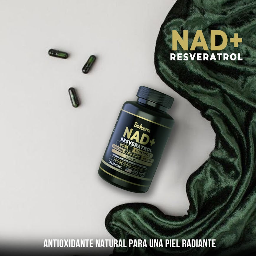 NAD + RESVERATROL 1500 MG (2 x 139 soles)