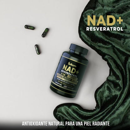 NAD + RESVERATROL 1500 MG (2 x 139 soles)