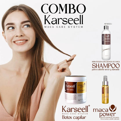 Karseell Hair Rebirth (KARSEELL BOTOX + SHAMPOO + ARGAN COMBO) 3 EN 1 X 139.99 SOLES