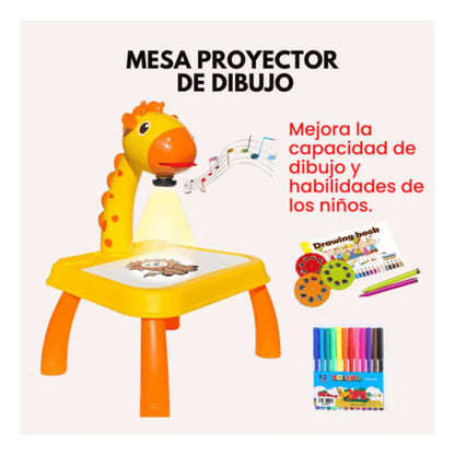 MESA PROYECTOR CREATIVO (Dibuja, Pinta y deja Volar tu Imaginación)
