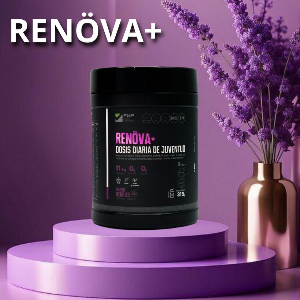 RENOVA +(Colágeno Doblemente hidrolizado) Antes Naara 🎁Al comprar automáticamente tienes un regalo
