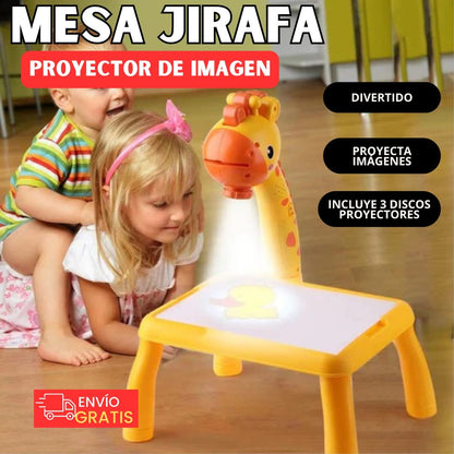 MESA PROYECTOR CREATIVO (Dibuja, Pinta y deja Volar tu Imaginación)