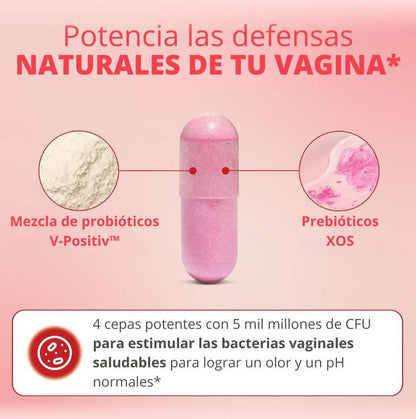 Uro Probióticos Vaginales por 60 Cápsulas (CUÍDATE DESDE ADENTRO)