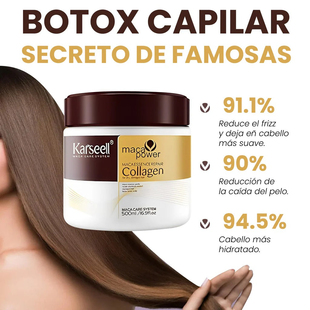 Karseell Hair Rebirth (KARSEELL BOTOX + SHAMPOO + ARGAN COMBO) 3 EN 1 X 139.99 SOLES