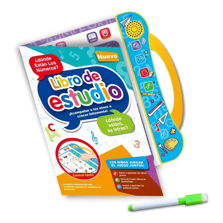 Libro Didáctico con Sonido Español - Inglés📚