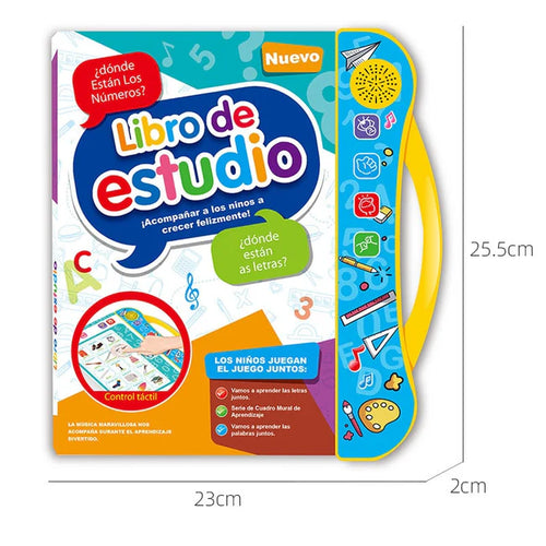 Libro Didáctico con Sonido Español - Inglés📚